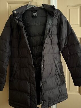 The North Face Black Quilted Puffer Coat